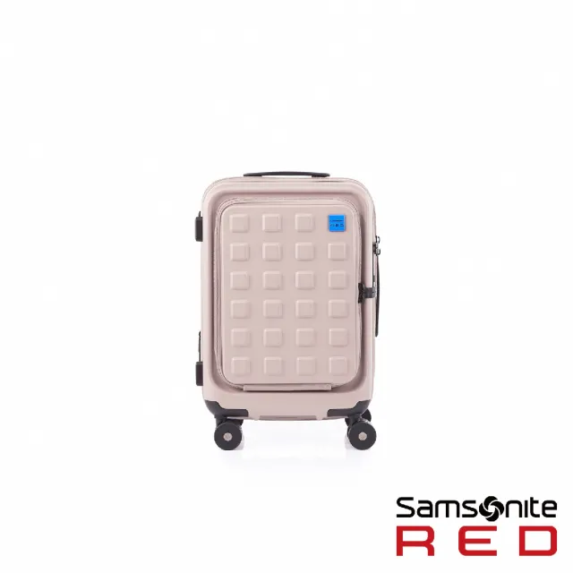 【Samsonite RED】20吋 TOIIS M 前開式可擴充PC飛機輪登機箱/行李箱(多色可選)