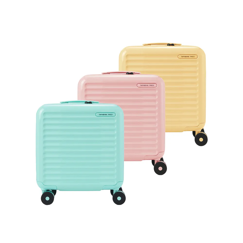 【Samsonite RED】15吋 TOIIS BLOSSOM 極簡線條PC登機箱/機長箱/行李箱/行動辦公室(多色可選)