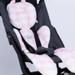 【JoyNa】嬰兒推車坐墊 雙層加厚3D透氣安全座椅透氣墊(日本YODO XIUI.小耳朵造型加厚款)