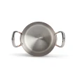 【de Buyer 畢耶】『Prima Matera銅鍋系列』不鏽鋼柄雙耳深燉鍋20cm(感應爐適用)