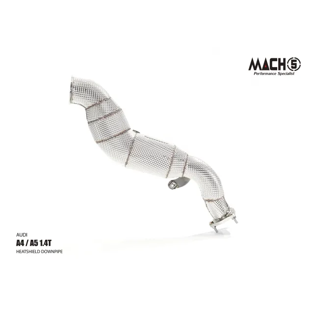 Mach5 AUDI A4 A5 高流量帶三元催化排氣管(B9 1.4T)