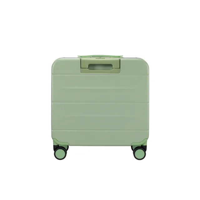 【AOU 微笑旅行】18吋電腦拉桿公事包 機長箱鋁框前開式登機箱(上開式行李箱92006)