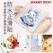 【Echain Tech】動物金鋼砂防滑貼片 透明加大款 18x18cm 多款圖案 單片任選(防滑貼/浴室止滑貼/地板貼)