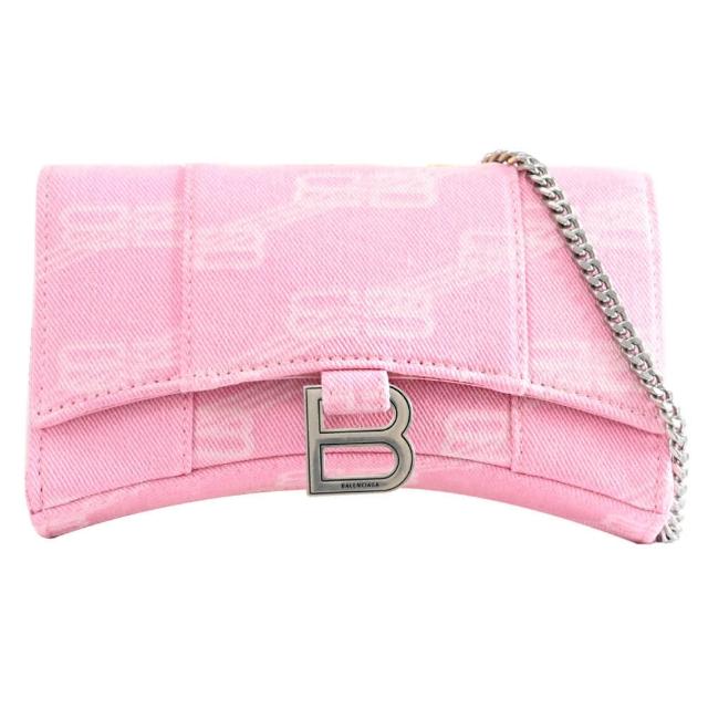 BALENCIAGA巴黎世家 Hourglass 兩用包，採用優質帆布與金屬外層材質，內裡為柔軟納帕皮革，呈現卡其色系與金色系的經典搭配。尺寸上長約19cm / 底長約22.5cm、寬約10cm、高約14cm，提把高度9cm，背帶可拆可調長約112cm，適合女男通用。釦式開口設計，內有一主袋，無外部夾層，義大利平行輸入真品，時尚實用肩揹包款式，完美展現巴黎世家風格。