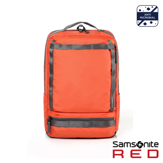 【Samsonite RED】Samsonite RED DUMFRI 輕量休閒抗菌筆電後背包15.6吋(三色可選)