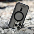【CASE-MATE】美國 CASE·MATE iPhone 15 Pro Max Tough Grip Plus D3O 強悍防滑防摔保護殼MagSafe(霧黑)