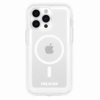 【PELICAN】美國 Pelican 派力肯 iPhone 15 Pro Max Voyager 航海家超防摔保護殼MagSafe(透明)