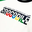 【Crocodile Junior 小鱷魚童裝】『小鱷魚童裝』撞色LOGO印圖T恤(U64492-04 小童款)