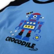 【Crocodile Junior 小鱷魚童裝】『小鱷魚童裝』機器人印圖撞色上衣(U64498-51 小童款)