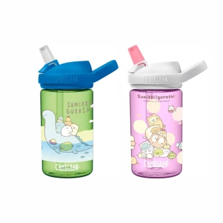 【CAMELBAK】400ml eddy+ 角落生物限定款 兒童咬嘴吸管水杯 兒童水壺 公司貨(贈送防塵蓋)