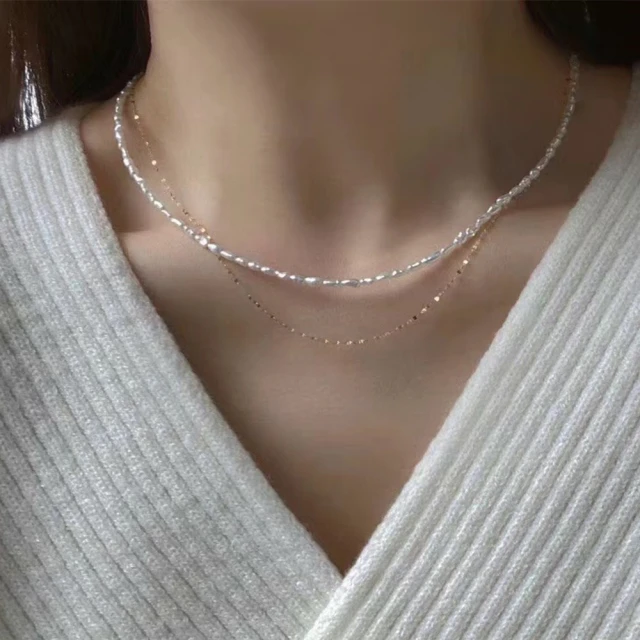 KARAT 野生KESHI 2-3 MM 珍珠項鍊