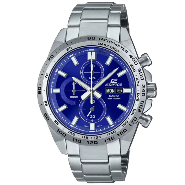【CASIO 卡西歐】EDIFICE 經典計時運動腕錶 禮物推薦 畢業禮物(EFR-574D-2AV)