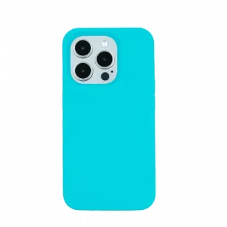 【Candies】iPhone 15 Pro Max 適用6.7吋  Simple系列素面殼手機殼(藍)