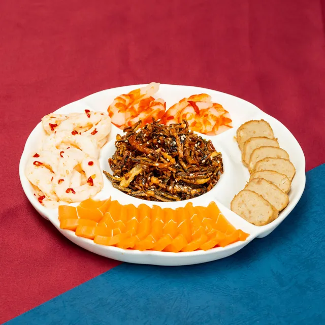 【如意生技】龍鳳呈祥海陸素食年菜3件組(純素4人份/3菜/組)