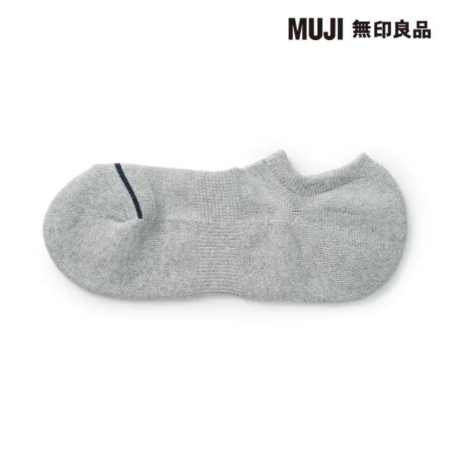 【MUJI 無印良品】男棉混足底圈絨厚織淺口直角襪(共5色)