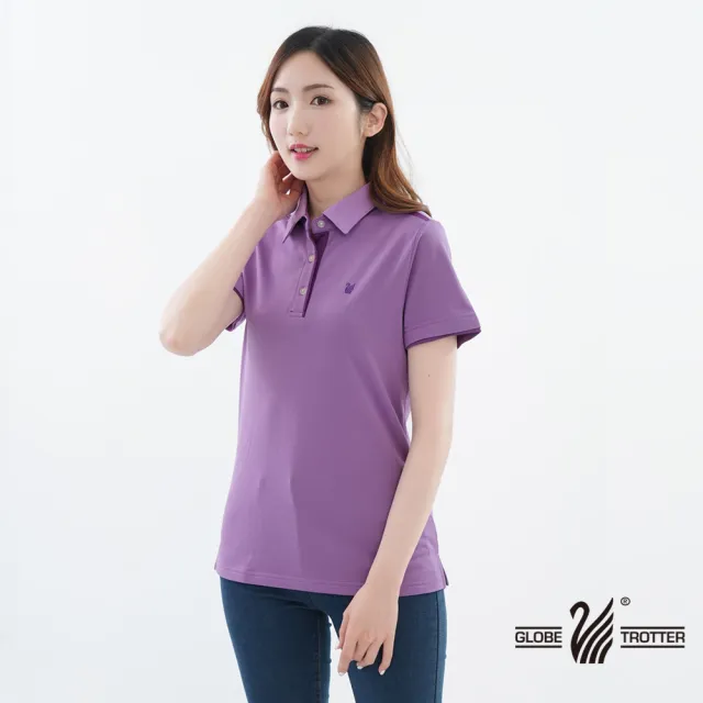 【遊遍天下】女款抗UV防曬內刷毛保暖POLO衫(M-5L 大尺碼)