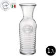 【Bormioli Rocco】玻璃水壺 1183ml 1入 Officina 1825系列(玻璃壺 水壺 玻璃瓶)