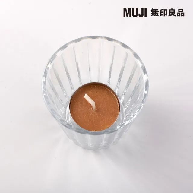 【MUJI 無印良品】芬香蠟燭.迷你/柑橘香味/12入