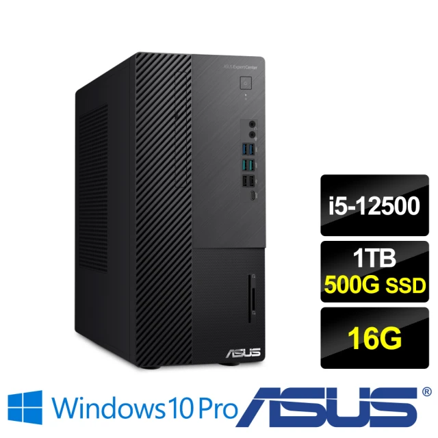 ASUS 華碩ASUS 華碩 i5商用電腦(M700MD/i5-12500/16G/500G SSD+1TB HDD/W10P)