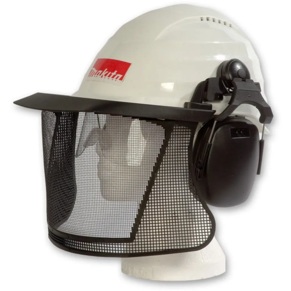 【MAKITA 牧田】農機用安全帽-含耳罩、面罩(P-54140)