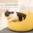 【貓本屋】特大加高 圓型貓砂盆 附貓砂鏟(直徑55x33cm)