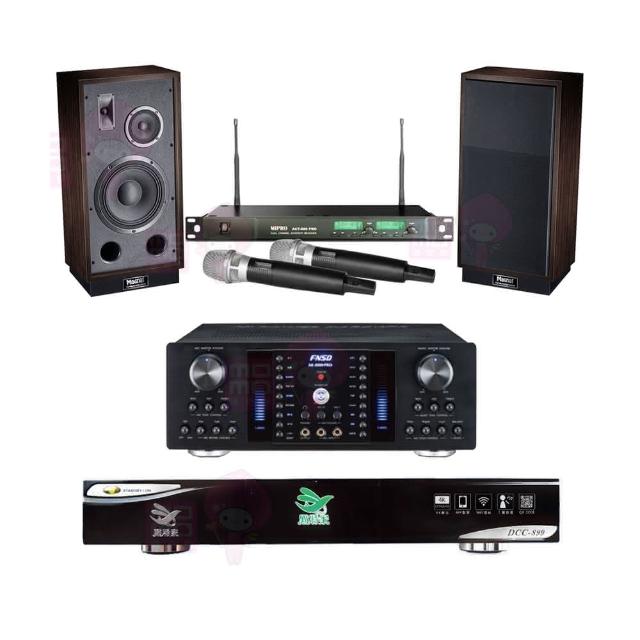 【點將家】DCC-899+FNSD AK-8800 PRO+ACT-869+Transpuls 1000 L/R(點歌機4TB+擴大機+麥克風+喇叭)