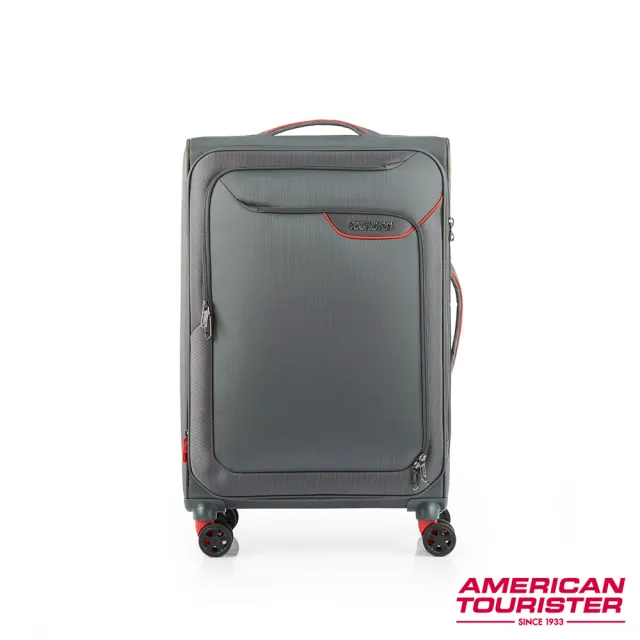 【AMERICAN TOURISTER 美國旅行者】27吋APPLITE 4 ECO可擴充輕量抗菌布面軟殼行李箱/布箱(多色可選)