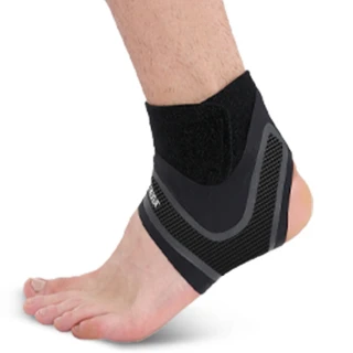 【AOLIKES 奧力克斯】超薄透氣碳纖維紋路加壓運動護踝(套腳護腳踝 籃球腳踝護具 腳踝固定 扭傷翻船)