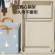 【Kyhome】鋼架折疊衣物收納箱 布藝整理箱 衣櫃收納盒(收納籃/收納筐)