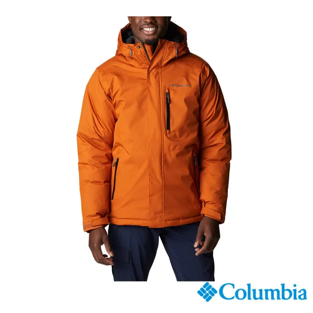 【Columbia 哥倫比亞 官方旗艦】男女款-Omni-Heat鋁點極暖防水連帽外套(多款任選)