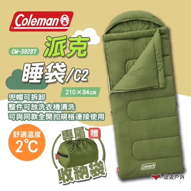 Coleman 派克睡袋/C-3 CM-39288 露營睡袋