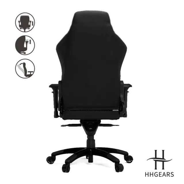【HHGears】HHGears XL800 電競椅 黑白(原廠保固一年)