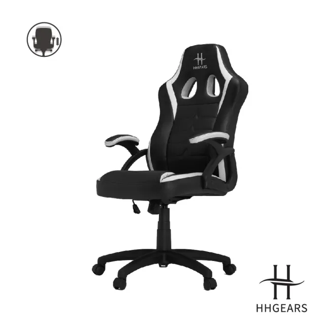 【HHGears】HHGears SM115 電競椅 黑白(原廠保固一年)