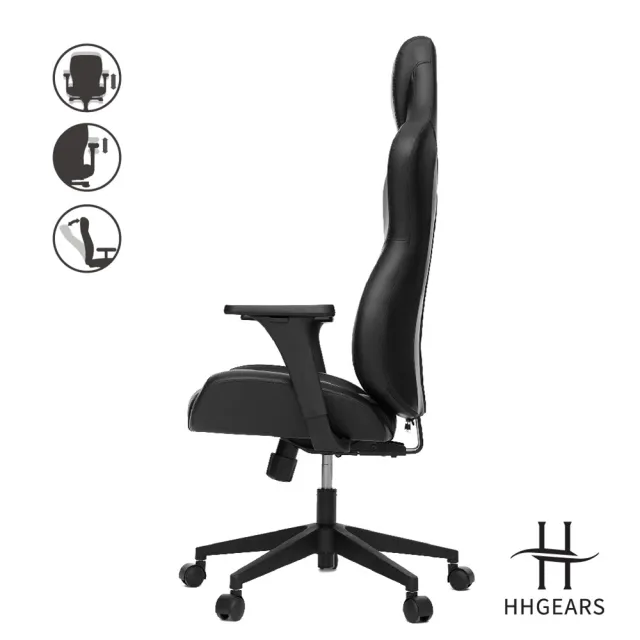 【HHGears】HHGears XL300 電競椅 黑(原廠保固一年)