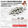 【MASSA-G】玫瑰風華純鈦能量手環(金屬鍺4顆)