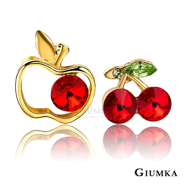【GIUMKA】耳環．水果之戀．紅鋯(情人節禮物．送禮)