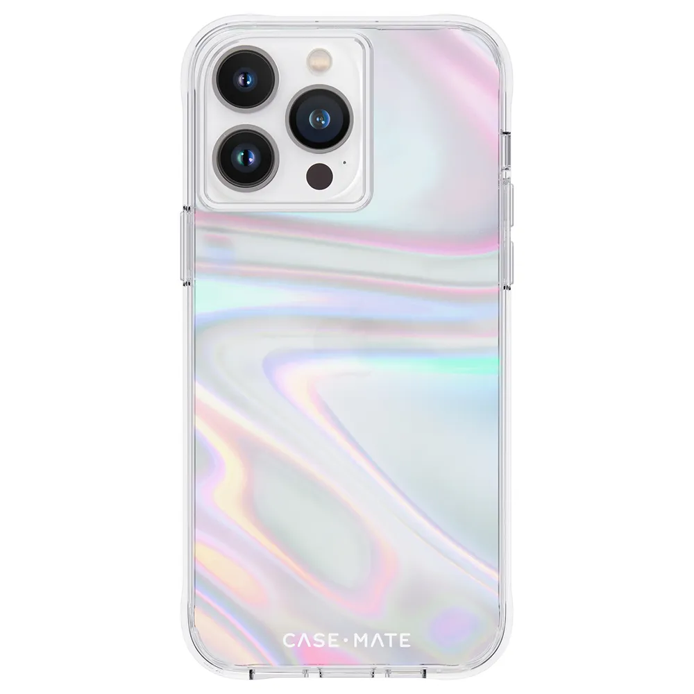 【CASE-MATE】美國 CASE·MATE iPhone 15 Pro Max Soap Bubble 幻彩泡泡精品防摔保護殼MagSafe