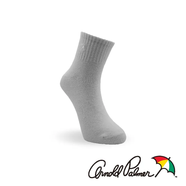 【Arnold Palmer 雨傘】8雙組刺繡百搭休閒女短襪(短襪/女襪/中性襪/學生襪)