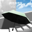 【Mr.Box】UPF50+ 50倍超防曬 自動8骨黑膠晴雨傘(6色可選)
