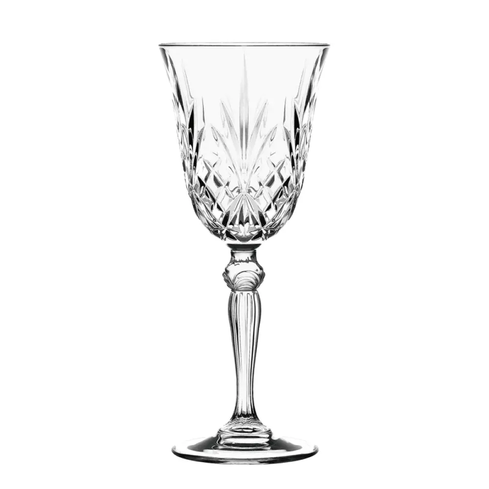 【RCR】無鉛水晶玻璃紅白酒杯 高腳杯(MELODIA 210ml 白酒杯 調酒杯 KAYEN)