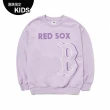 【MLB】童裝 運動套裝 大學T+棉褲 波士頓紅襪隊(7FS2B0224-43LDL)