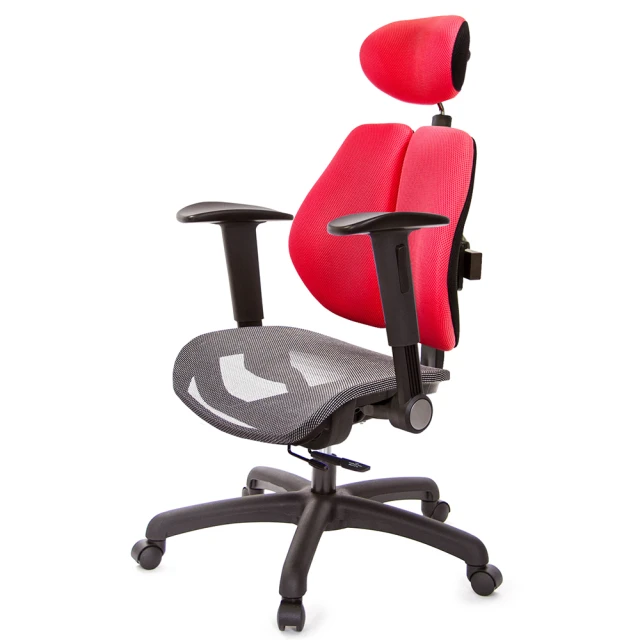 GXG 吉加吉 高雙背網座 工學椅 鋁腳/2D手遊休閒扶手(