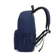 MOBAZA 極簡風 素面絲綢 尼龍後背包 防潑水後背包(M1001包包 出國旅行背包)