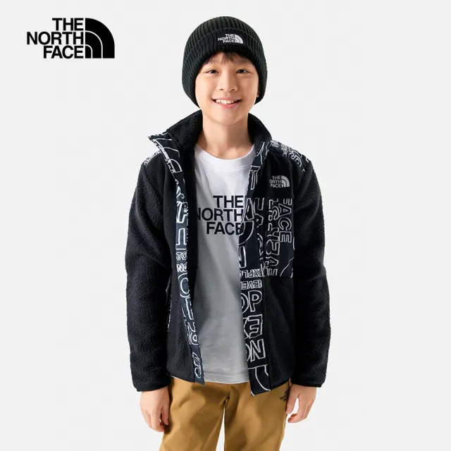 The North Face 官方旗艦】中大童抗溫差必備-抓絨外套/衝鋒衣外套/羽絨