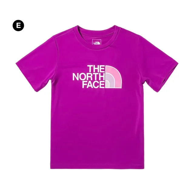 【The North Face 官方旗艦】童裝MOMO獨家限定-零碼專區-短T、短褲(多款任選)