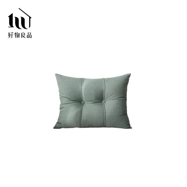 【好物良品】靠枕_可拆洗單色長形靠枕墊-80x60x20cm(孕婦靠腰抬腿抱枕墊)