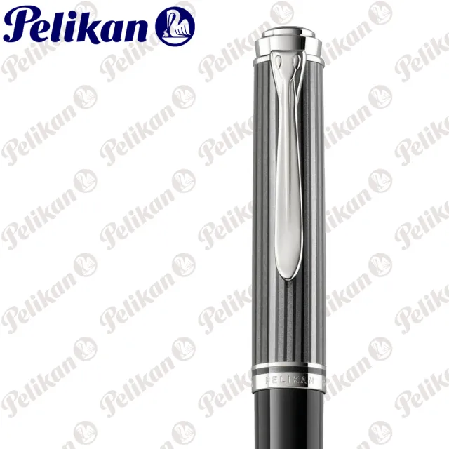 【Pelikan】百利金 K605 限量玳瑁黑 鉑金夾 原子筆(送原廠手提袋)
