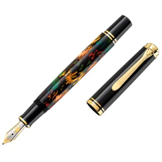 【Pelikan】百利金 M600 限量ART GLAUCO CAMBON 特別版 14K 鋼筆(送原廠4001大瓶裝墨水&手提袋)