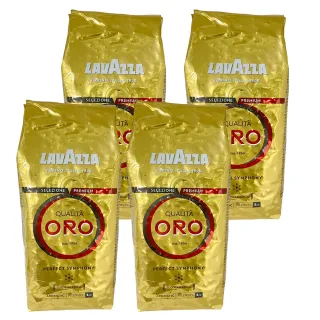 【LAVAZZA】Qualita Oro 咖啡豆 4入組 250g/包(即期品 有效至2024.8.30)