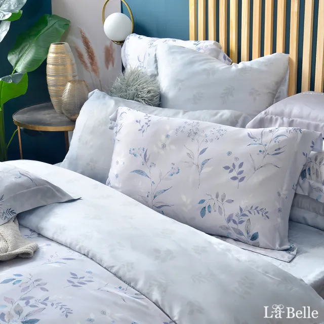 【La Belle】天絲防蹣抗菌吸濕排汗兩用被床包組-特大(多款任選)